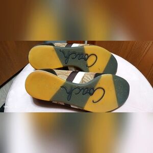 Coach Sneakers Womens 6.5M Brown  Katelyn Classic Logo Low Top Tennis Shoes